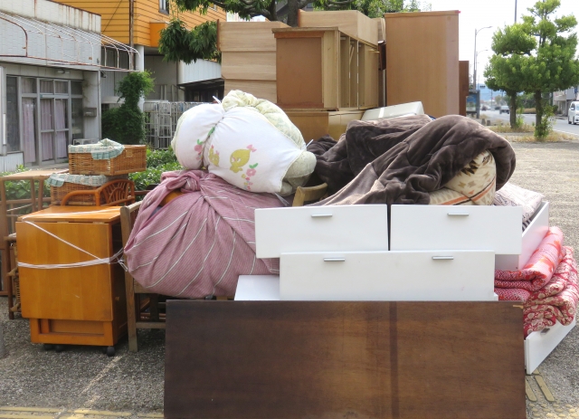 仙台市の遺品整理で残された家財・残置物の例