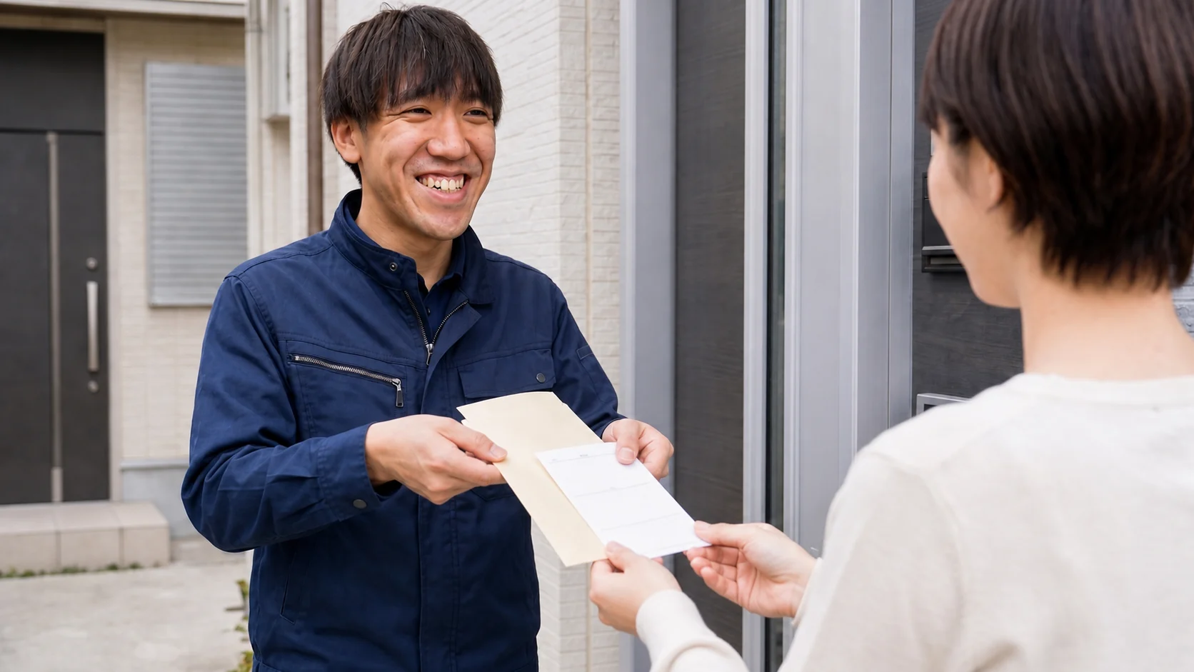 買取成立後に代金をお支払いする担当者