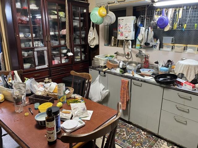 ゴミ屋敷状態の片付け